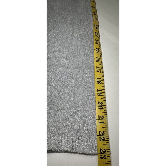 J JILL Grey sweater pullover size 1X Super Soft stretchy Comfy Casual - Picture 6 of 9